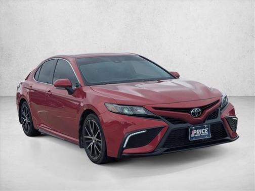 Supersonic Red 2023 Toyota Camry SE