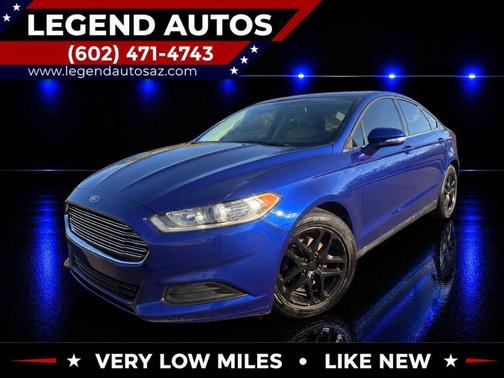 Deep Impact Blue 2016 Ford Fusion SE
