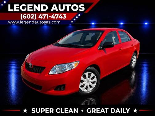 Barcelona Red Metallic 2009 Toyota Corolla LE