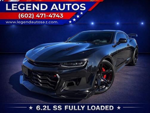 Black 2016 Chevrolet Camaro 2SS