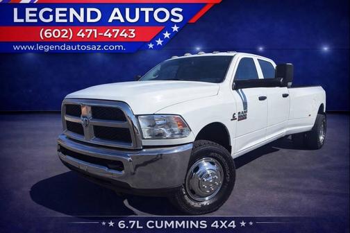 Bright White Clearcoat 2016 RAM 3500 Tradesman