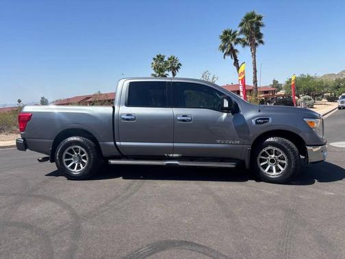 Gun Metallic 2017 Nissan Titan SV
