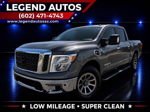 Gun Metallic 2017 Nissan Titan SV