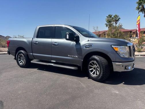 Gun Metallic 2017 Nissan Titan SV