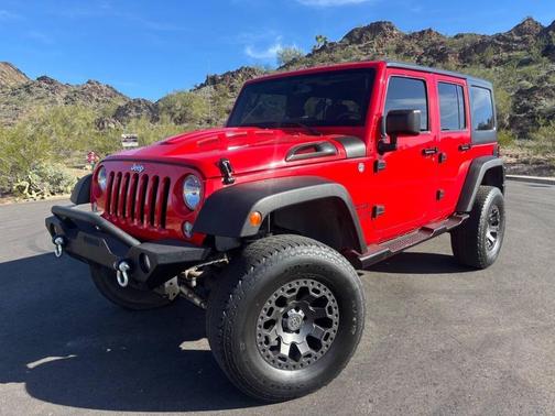Firecracker Red Clear Coat 2015 Jeep Wrangler Unlimited Sport