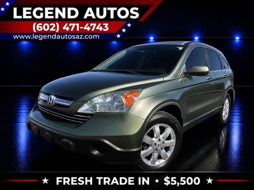 Green Tea Metallic 2007 Honda CR-V EX-L