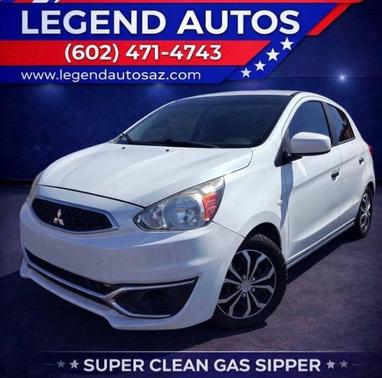 Pearl White 2017 Mitsubishi Mirage ES