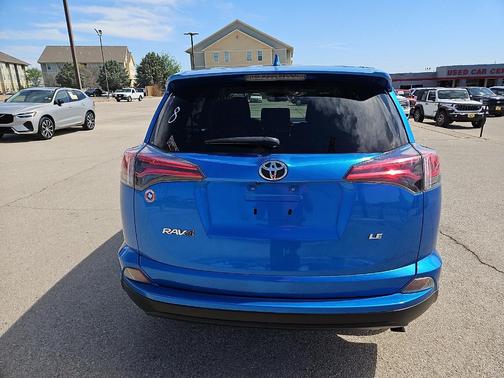 Electric Storm Blue 2017 Toyota RAV4 LE