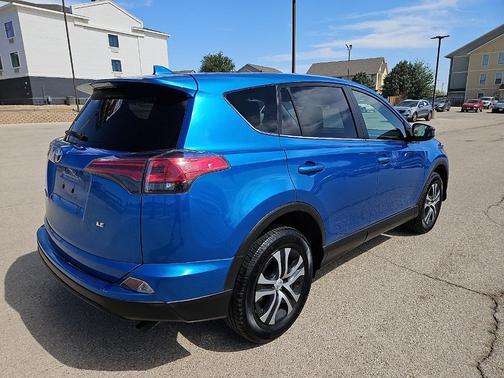 Electric Storm Blue 2017 Toyota RAV4 LE