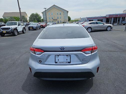 Classic Silver Metallic 2025 Toyota Corolla Hybrid LE