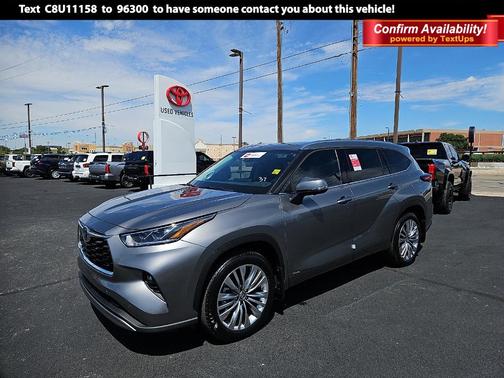 Heavy Metal 2026 Toyota Highlander Hybrid Platinum