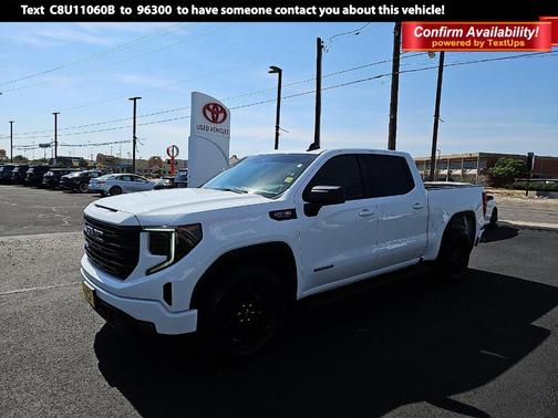 Summit White 2024 GMC Sierra 1500 Elevation Truck