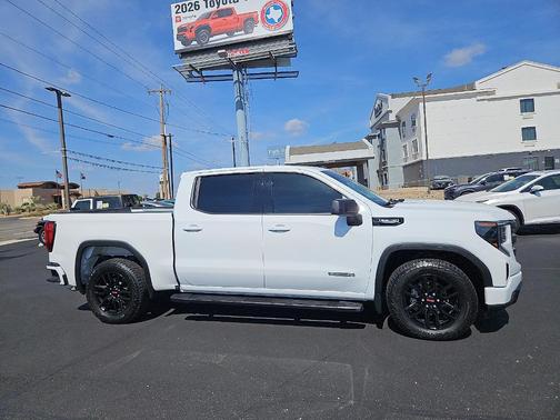 Summit White 2024 GMC Sierra 1500 Elevation
