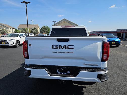 Summit White 2024 GMC Sierra 1500 Elevation