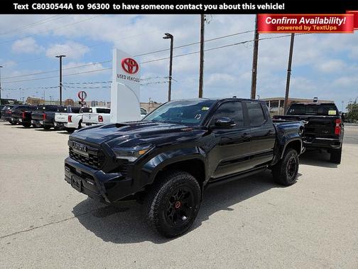 Black 2024 Toyota Tacoma Hybrid TRD Pro