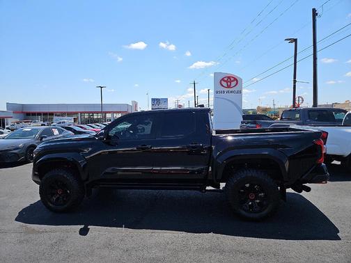 Black 2024 Toyota Tacoma Hybrid TRD Pro