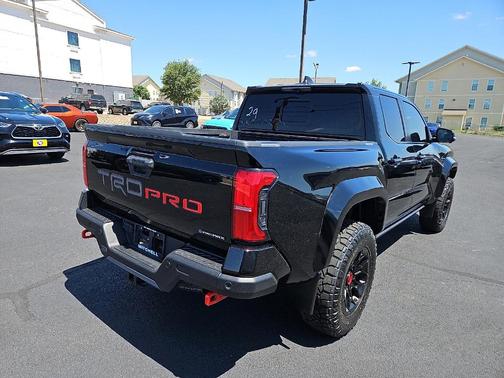 Black 2024 Toyota Tacoma Hybrid TRD Pro