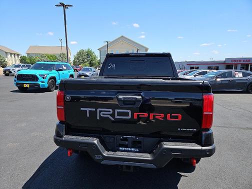 Black 2024 Toyota Tacoma Hybrid TRD Pro