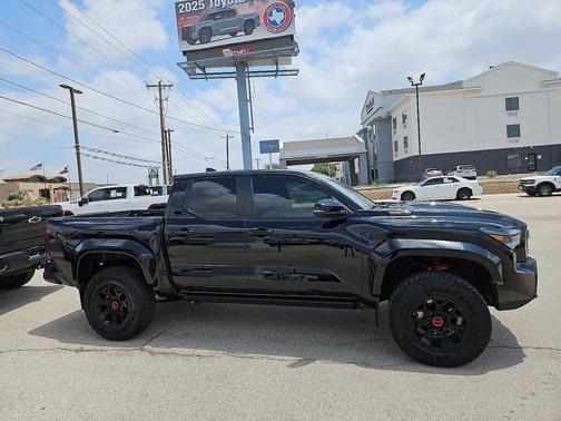 Black 2024 Toyota Tacoma Hybrid TRD Pro