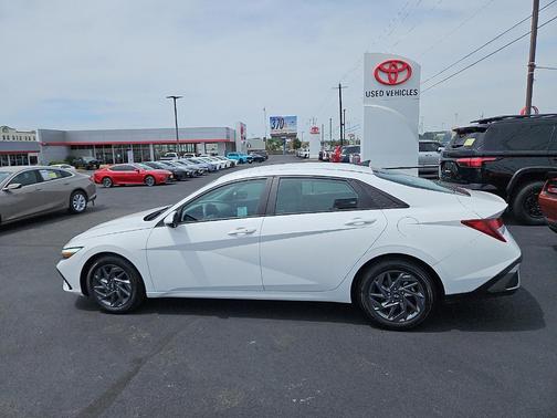 Serenity White 2024 Hyundai ELANTRA SEL