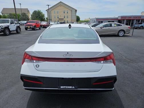 Serenity White 2024 Hyundai ELANTRA SEL