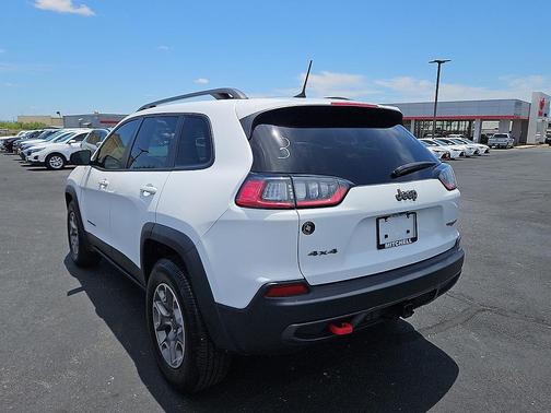 Bright White Clearcoat 2020 Jeep Cherokee Trailhawk