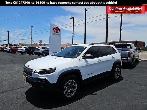 Bright White Clearcoat 2020 Jeep Cherokee Trailhawk