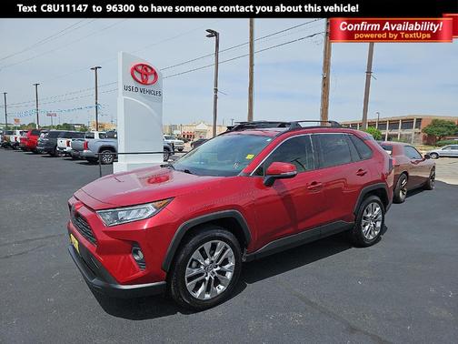 Ruby Flare Pearl 2020 Toyota RAV4 XLE Premium