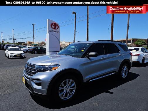 Iconic Silver Metallic 2021 Ford Explorer XLT