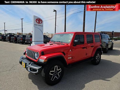 2024 Jeep Wrangler 4-Door Sahara 4x4