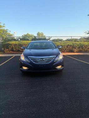 Indigo Blue Pearl 2014 Hyundai SONATA Limited