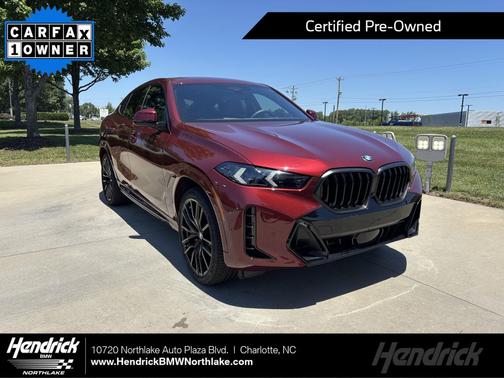 Aventurin Red Metallic 2026 BMW X6 xDrive40i