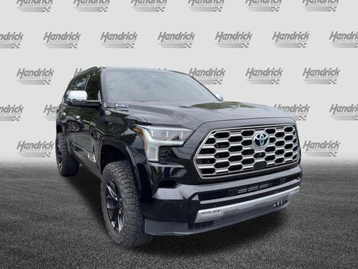 Midnight Black Metallic 2024 Toyota Sequoia Capstone