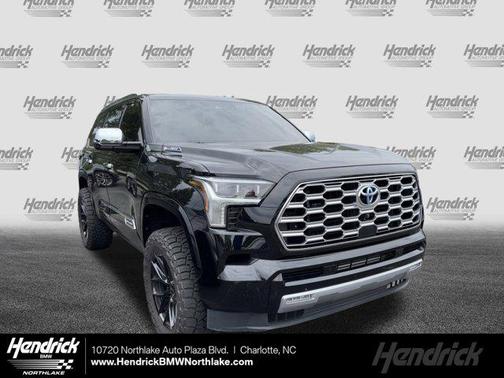 Midnight Black Metallic 2024 Toyota Sequoia Capstone