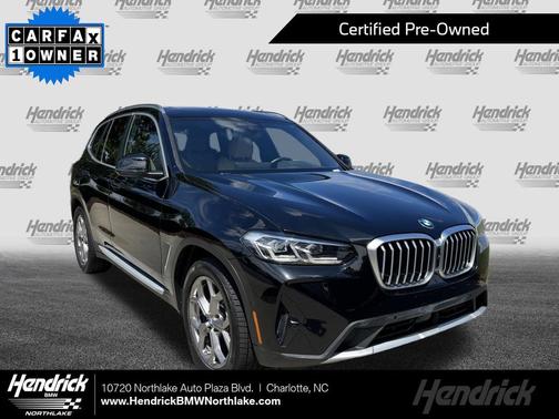 Black Sapphire Metallic 2024 BMW X3 xDrive30i