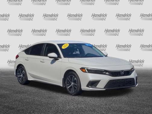 Platinum White Pearl 2024 Honda Civic LX