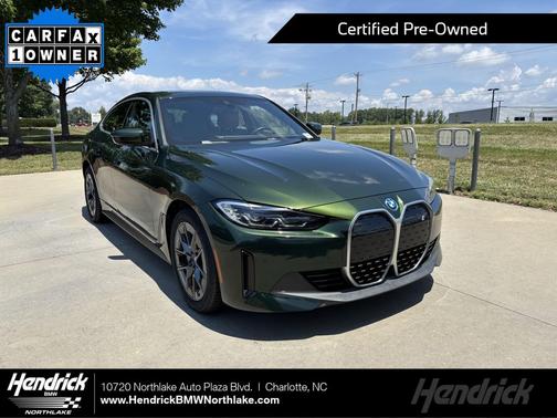 San Remo Green Metallic 2022 BMW i4 Gran Coupe eDrive40