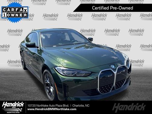 San Remo Green Metallic 2022 BMW i4 Gran Coupe eDrive40