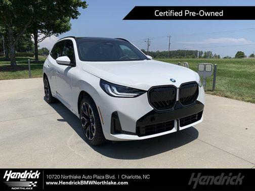 Alpine White 2025 BMW X3 30 xDrive