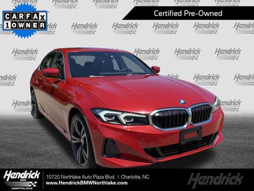 Melbourne Red Metallic 2024 BMW 330 xDrive