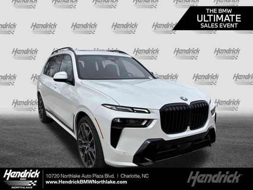 Mineral White Metallic 2026 BMW X7 xDrive40i