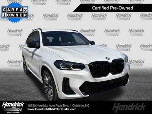 Mineral White Metallic 2024 BMW X3 M40i