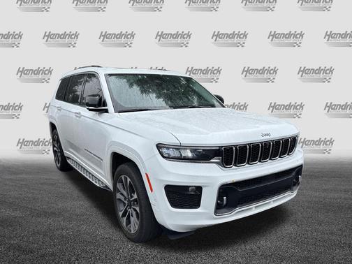Bright White Clearcoat 2022 Jeep Grand Cherokee L Overland