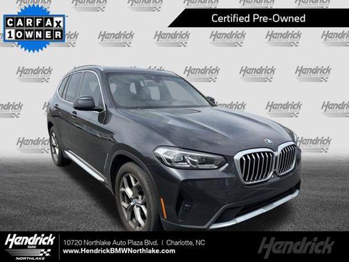 Dark Graphite Metallic 2023 BMW X3 sDrive30i