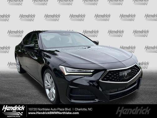 Majestic Black Pearl 2023 Acura TLX Technology