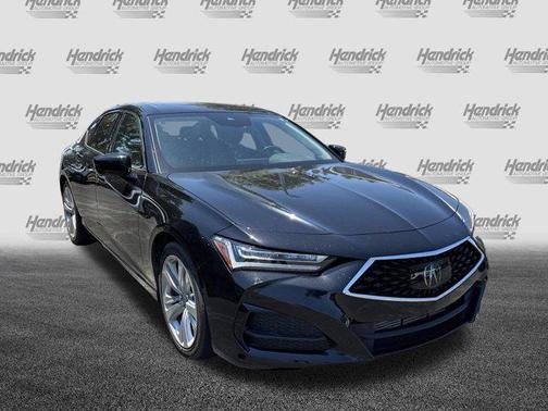 Majestic Black Pearl 2023 Acura TLX Technology