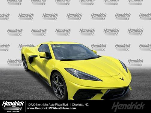 Accelerate Yellow Metallic 2023 Chevrolet Corvette Stingray w/2LT