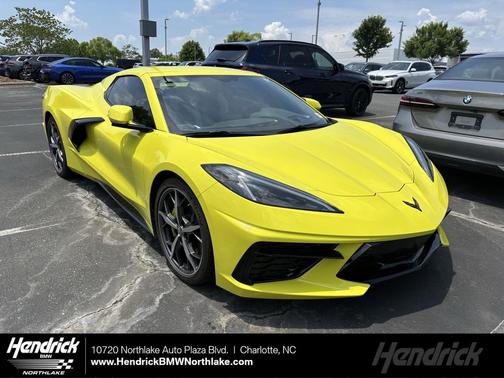 Accelerate Yellow Metallic 2023 Chevrolet Corvette Stingray w/2LT