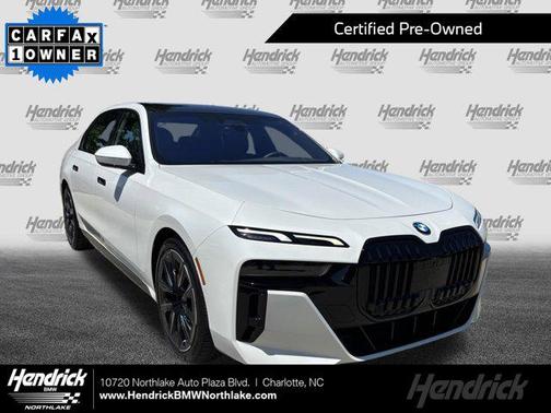 Mineral White Metallic 2023 BMW 760 i xDrive