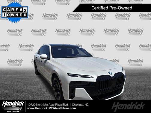 Mineral White Metallic 2023 BMW 760 i xDrive